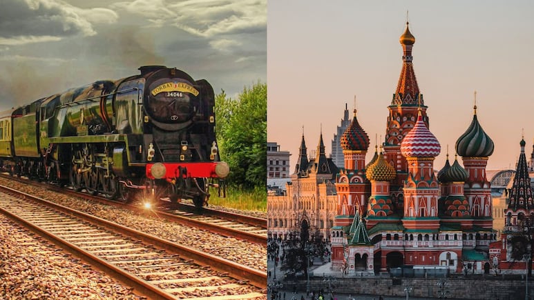 Vuelve el tren de pasajeros que une a Moscú y Pyongyang, la ruta más larga del mundo