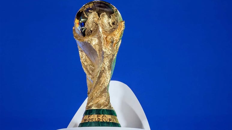Trofeo de la Copa Mundial de Fútbol FIFA.