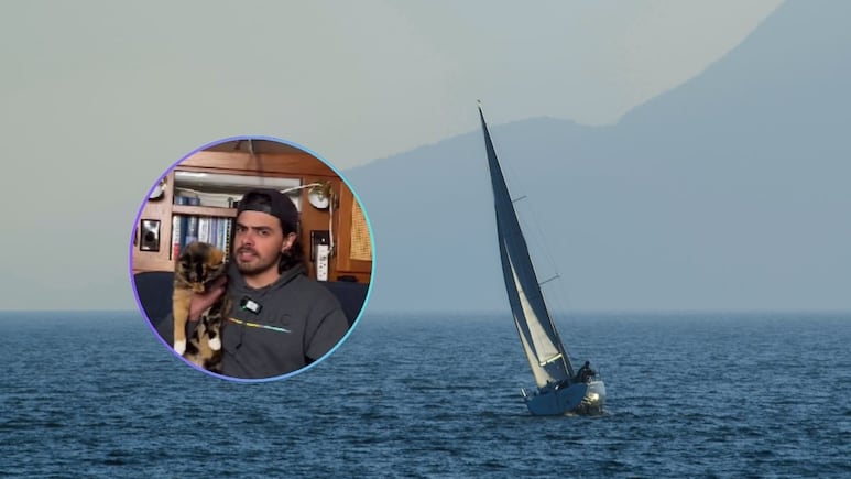 Joven renuncia a su trabajo para navegar junto a su gato ‘Phoenix’ de Oregón a Hawái tras recibir el diagnóstico de una enfermedad