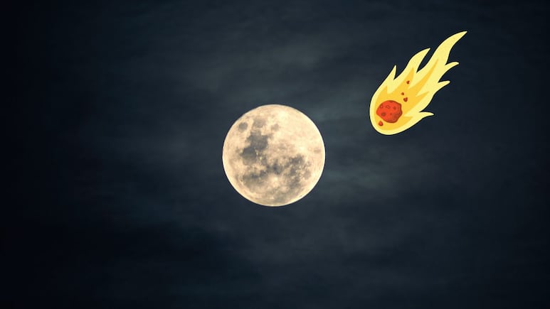 Asteroide que impactaría la tierra ahora golpeará la luna, ¿cuáles serán los efectos?