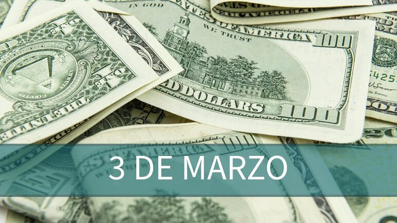 Precio del dólar HOY en México: lunes 3 de marzo