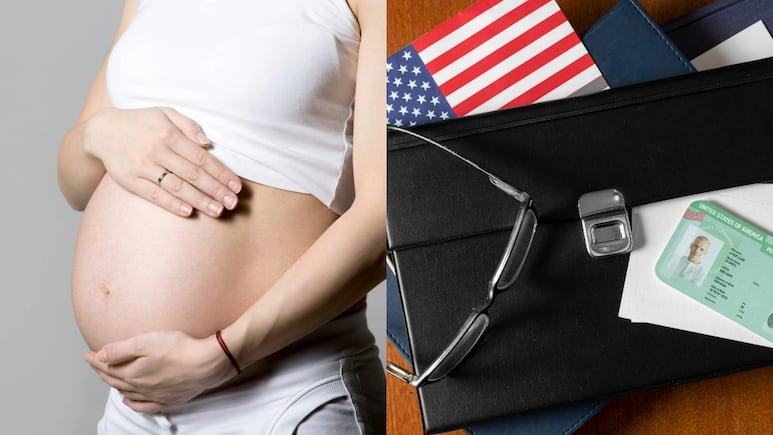 Latina embarazada que dejó Cuba para vivir en EEUU teme que su hijo no obtenga la ciudadania