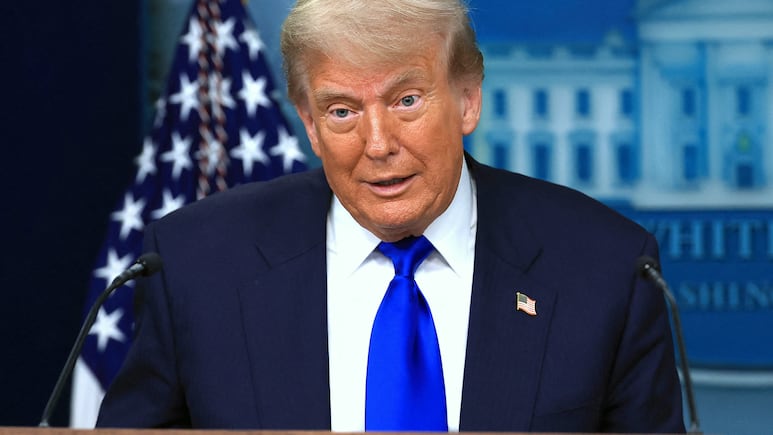 Donald Trump, presidente de Estados Unidos.