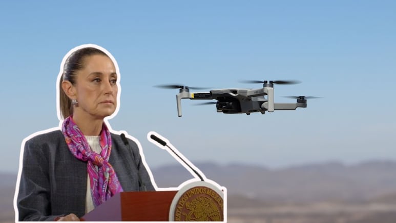 Claudia Sheinbaum confirmó cooperación con EEUU en “Operación Frontera” por tema de posibles “narcodrones”
