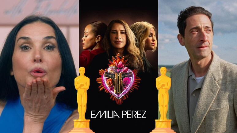 Oscar 2025: Así quedó la LISTA COMPLETA de nominados por categoría a lo mejor del cine