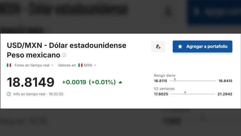 Valor del dólar en relación al peso mexicano hoy, 30 de junio de 2025.