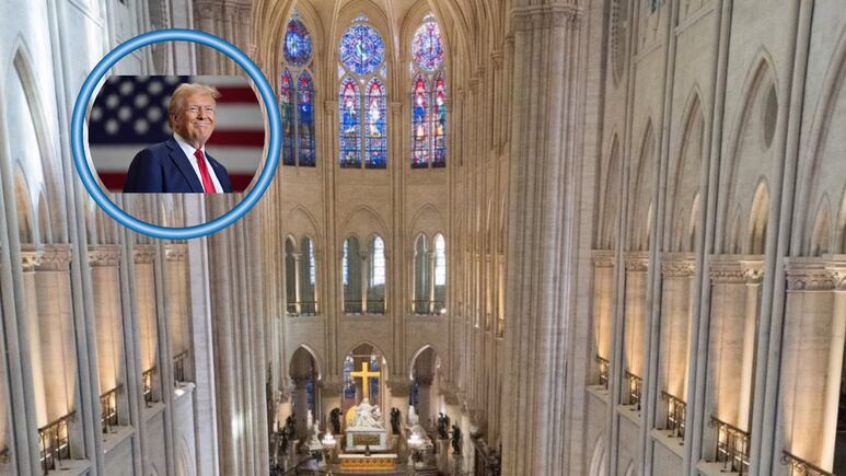 Donald Trump confirma asistencia a reapertura de la Catedral de Notre Dame a 5 años de su reconstrucción