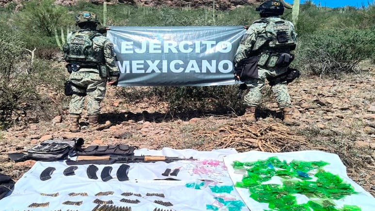 The Mexican Government’s Security Cabinet reports on the results obtained from “Operation Northern Border” on July 18, 19, and 20, 2025