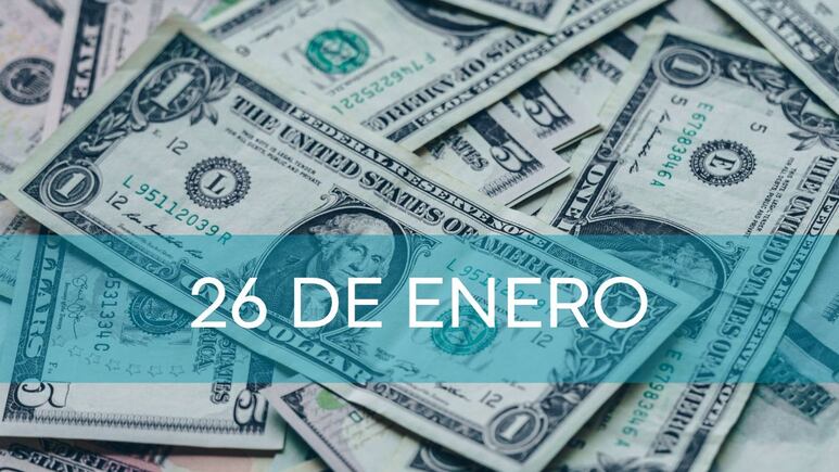 Precio del dólar HOY en México: domingo 26 de enero
