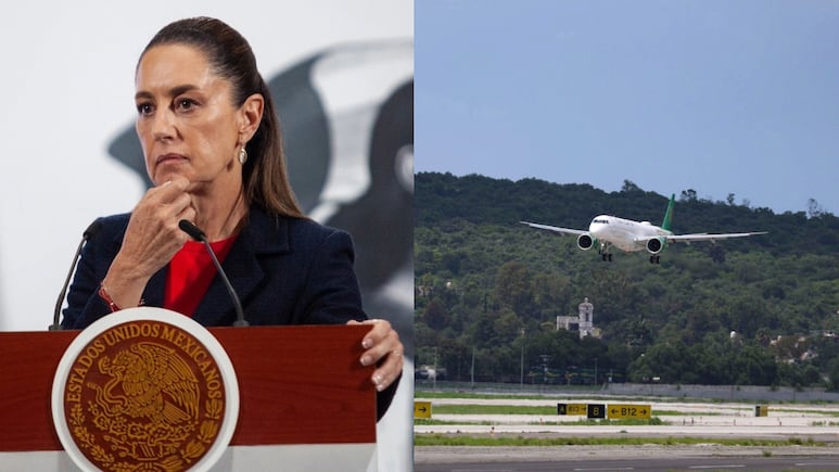 Claudia Sheinbaum habla sobre la situación de los vuelos en el AIFA y EEUU
