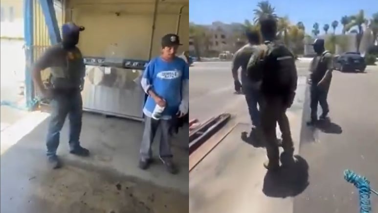 “Son unos cazarrecompensas” Mujer defiende a migrante de supuestos agentes de ICE