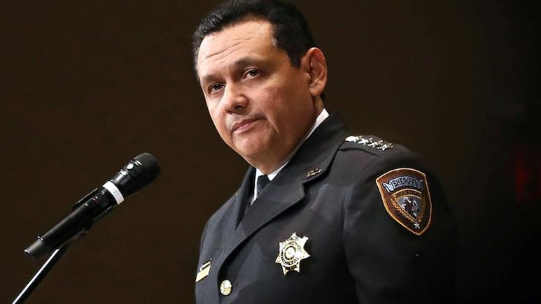 Ed González, sheriff del condado de Harris (Houston, Texas).