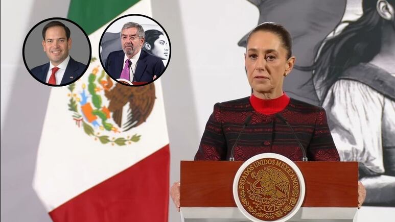 Claudia Sheinbaum confirma conversación entre De la Fuente y Marco Rubio; “muy cordial”