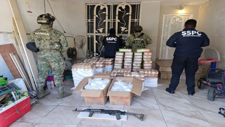 The Mexican Government’s Security Cabinet reports on the results of “Operation Northern Border” on June 20, 21, and 22, 2025