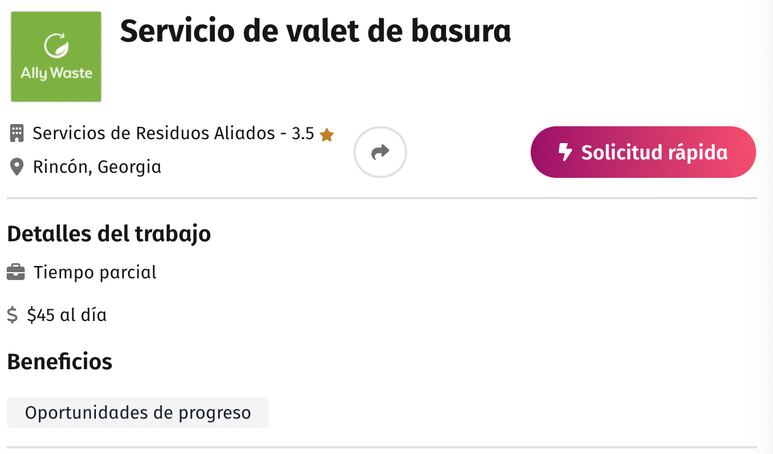 vacantes de empleo georgia