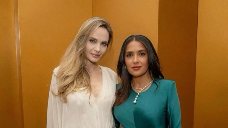 Salma Hayek se siente “orgullosa” de mostrar más de Veracruz a Angelina Jolie