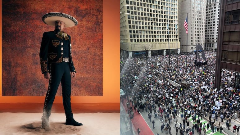Pepe Aguilar lanza canción INÉDITA en apoyo a los migrantes mexicanos tras redadas de ICE en EEUU