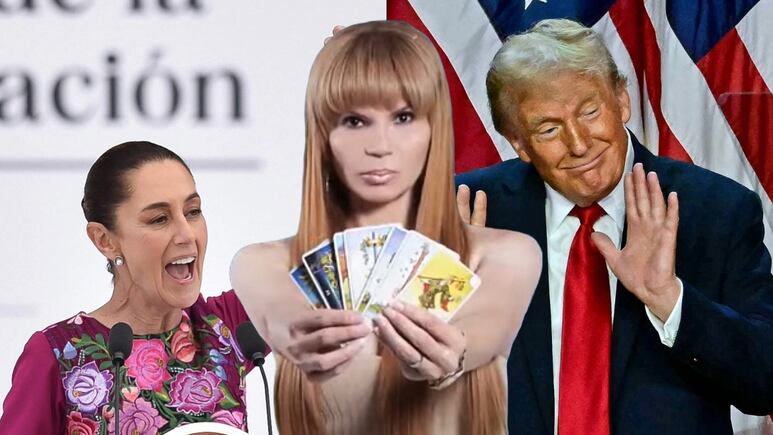 Así predijo Mhoni Vidente la negociación entre Trump y Sheinbaum para pausar imposición de aranceles