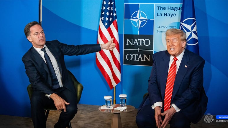 “Papito” Secretario de Otan, Mark Rutte elogia a Trump tras conflicto Irán-Israel llamándolo de esta forma
