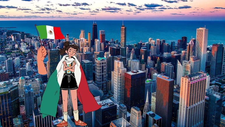 ¿Cómo contribuyen los migrantes mexicanos en Chicago en los últimos años?