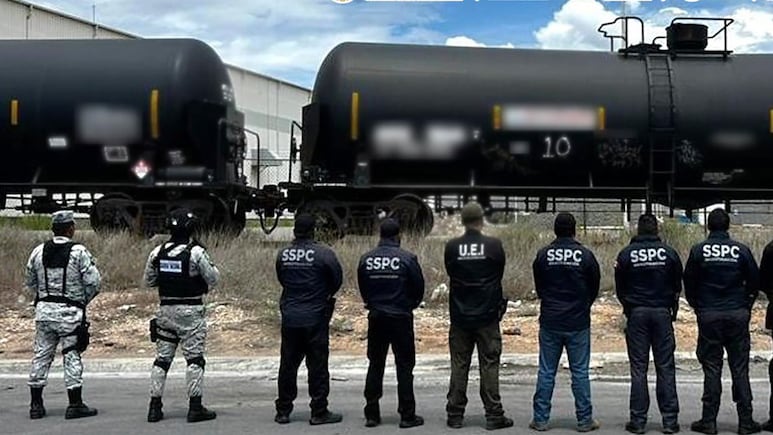 Security agents seize more than 15 million liters of fuel in Coahuila